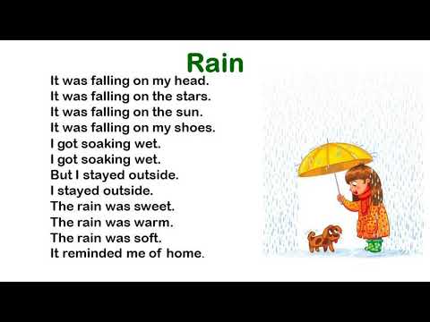 Rain | Jazz Chants from Carolyn Graham