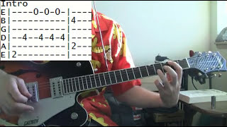 Garbage Stupid Girl Guitar Lesson with Chords and TAB Tutorial
