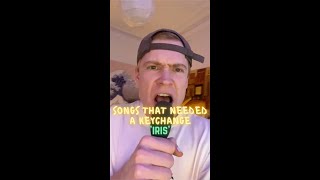 if Iris by The Goo Goo Dolls had a keychange #shorts