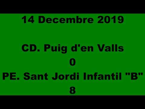 CD. Puig d'en Valls 0 - 8 PE. Sant Jordi Infantil "B"