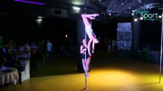 preview picture of video 'Miss Pole Dance Russia Moscow 2014 - Selisheva, Salnikova.'