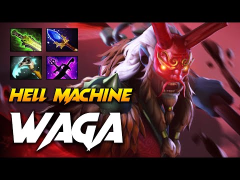 Waga Mid Grimstroke - HELL MACHINE - Dota 2 Pro Gameplay [Watch & Learn]