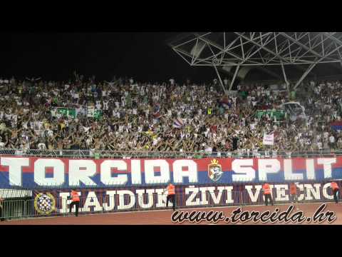Torcida Split : HNK Hajduk Split - RNK Split 1:0 ( HNL 2.kolo - gradski derbi )