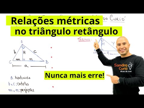 METRIC RELATIONS IN RIGHT TRIANGLE | QUICK AND EASY