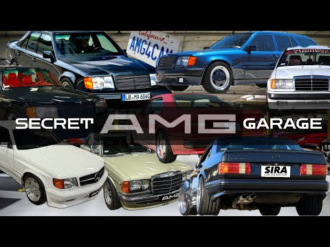 INSANE SECRET AMG UNDERGROUND GARAGE - MERCEDES BENZ 