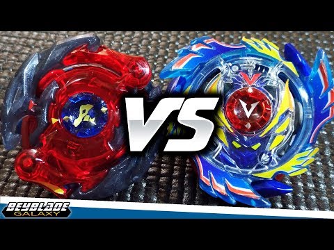 Blaze Ragnaruk .4S.B vs God Valkyrie .6V.Rb - [Beyblade Burst] - ベイブレードバースト