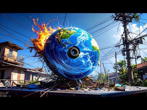 Die Erde ist eine Scheibe | die Wahrheit der Politik #musicvideo #ai