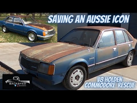 Ep27 HOLDEN COMMODORE RESCUE WILL IT RUN PARKED FOR YEARS SAVING AN AUSSIE ICON HOLDEN V8 CLASSIC