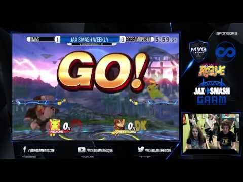 Jax Smash Weekly 3/10/16 - Tachyon(Pikachu) Vs. Afmbot(DK) GF