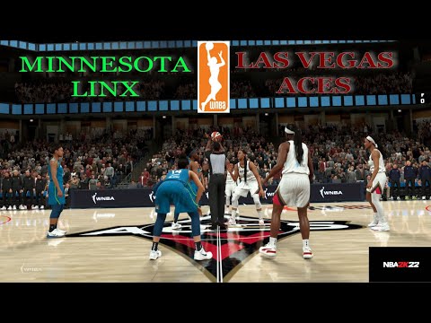 NBA 2K22.Basketball.WNBA.MINNESOTA LYNX - LAS VEGAS ACES