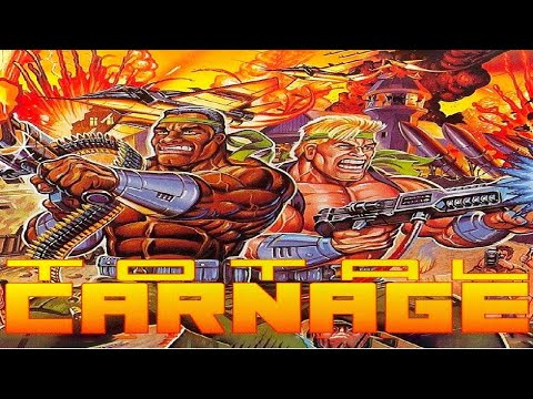 TOTAL CARNAGE (MIDWAY 1992) – Full Gameplay ARCADE Walkthrough | Brutal Chaos & Final Boss Showdown!