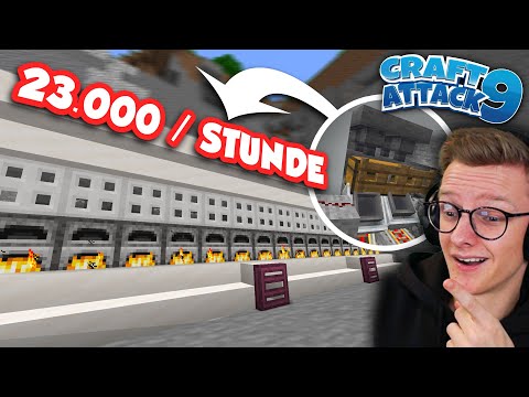 NEUER XXL Hyper Smelter! 23.000 Items/Stunde - CraftAttack 9! #53