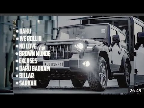 Non stop attitude song| daku song| sarkar song| brown munde song| no love song| attitude song