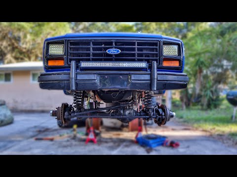 1985 Ford F-150 Dana 44 & Dana 60 Solid Axle Swap SAS Install