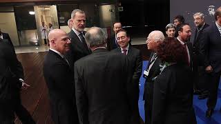 Su Majestad el Rey preside la clausura del acto de celebración de los 25 años de la Cátedra Príncipe de Asturias de la Fundación Endesa
