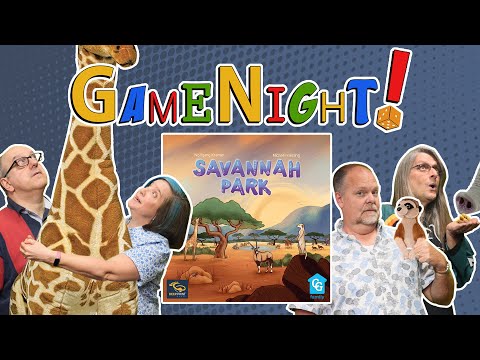 Savannah Park - GameNight! Se9 Ep43 - How to Play and Playthrough