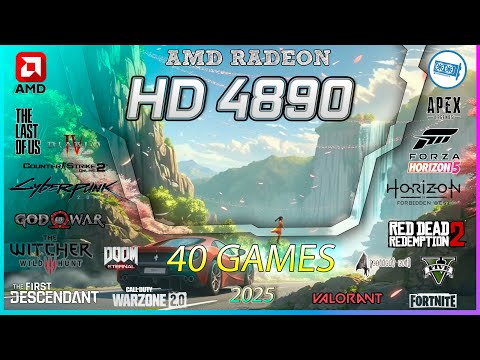 HD 4890 + Ryzen 5 Unleashed: Can It Handle 40 Popular Games? Find Out Now!