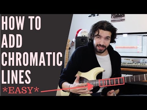 How to add Chromatic notes [SIMPLE]