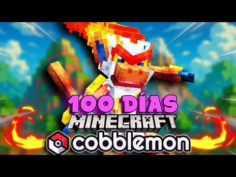 I survived 100 days in Minecraft Pokemon (Cobblemon)