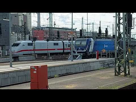 ICE 597 nach München Hbf (?) am Frankfurter Hbf
