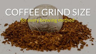 Coffee Grind Size for Every Brewing Method