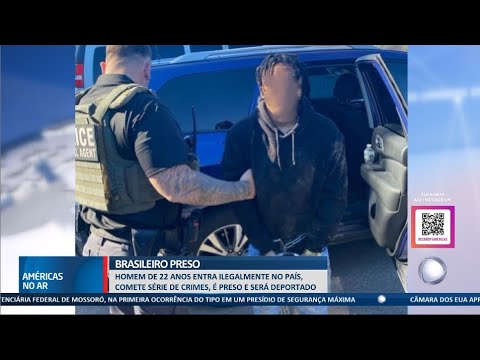 Brasileiro entra ilegalme…