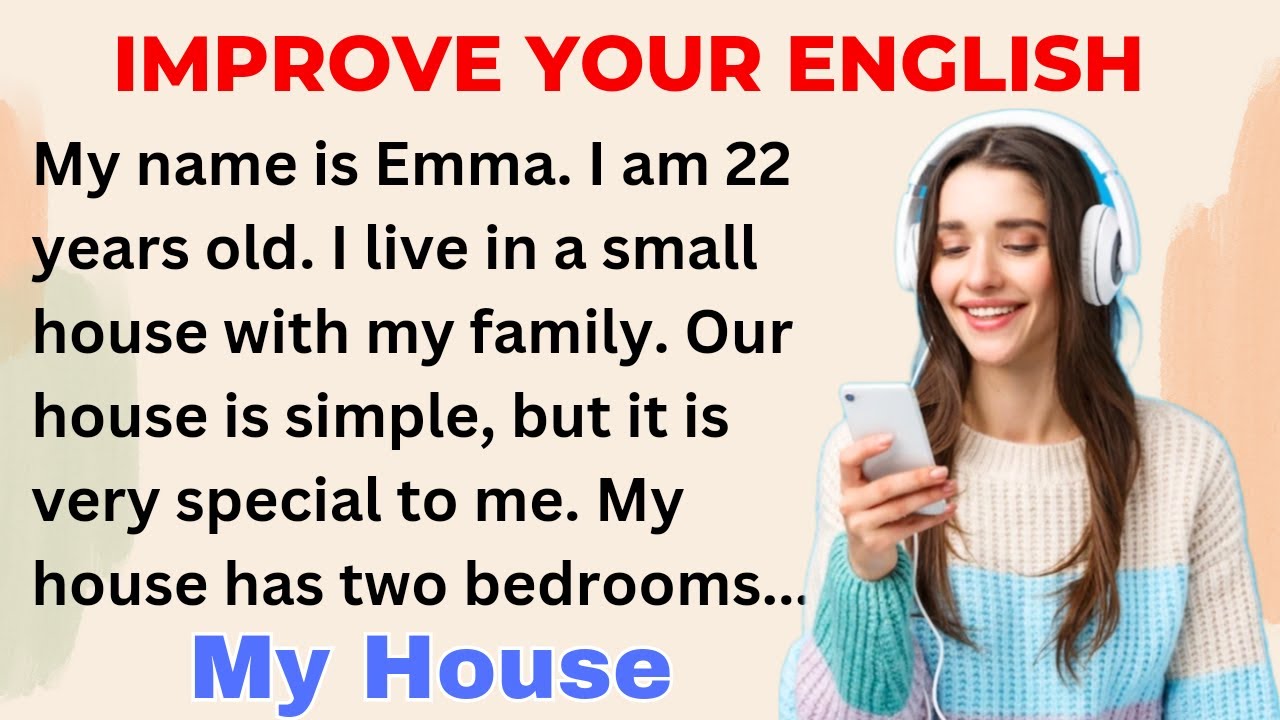 My Beautiful House | Improve your English | Everyday Speaking | Level 1 | Shadowing Method