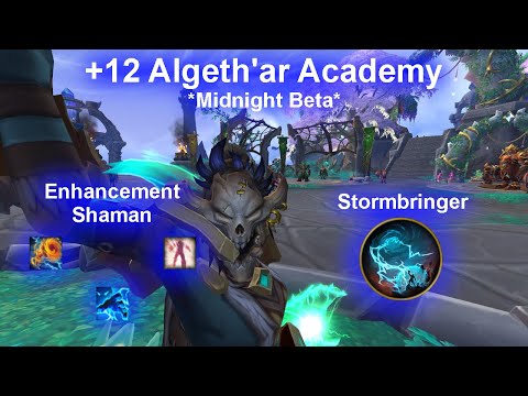Stormbringer feeling pretty Solid! | Enhancement Shaman PvE | Midnight Beta