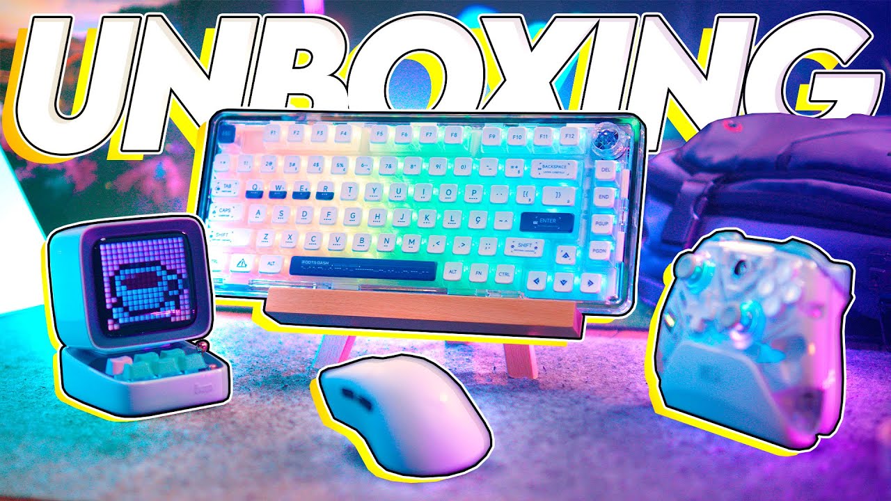 OS MEUS PERIFÉRICOS para OUTUBRO! AdamantiuN Akira, Rapoo VT3 Pro Max, Aolion AL-K10 e mais!