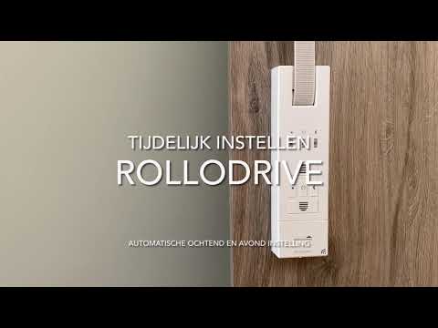 Schellenberg Rollodrive automatische opening en sluiting met tjdsklok instellen