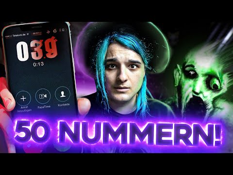 Ich rufe 50 VERFLUCHTE Telefonnummern an (Selbstexperiment)