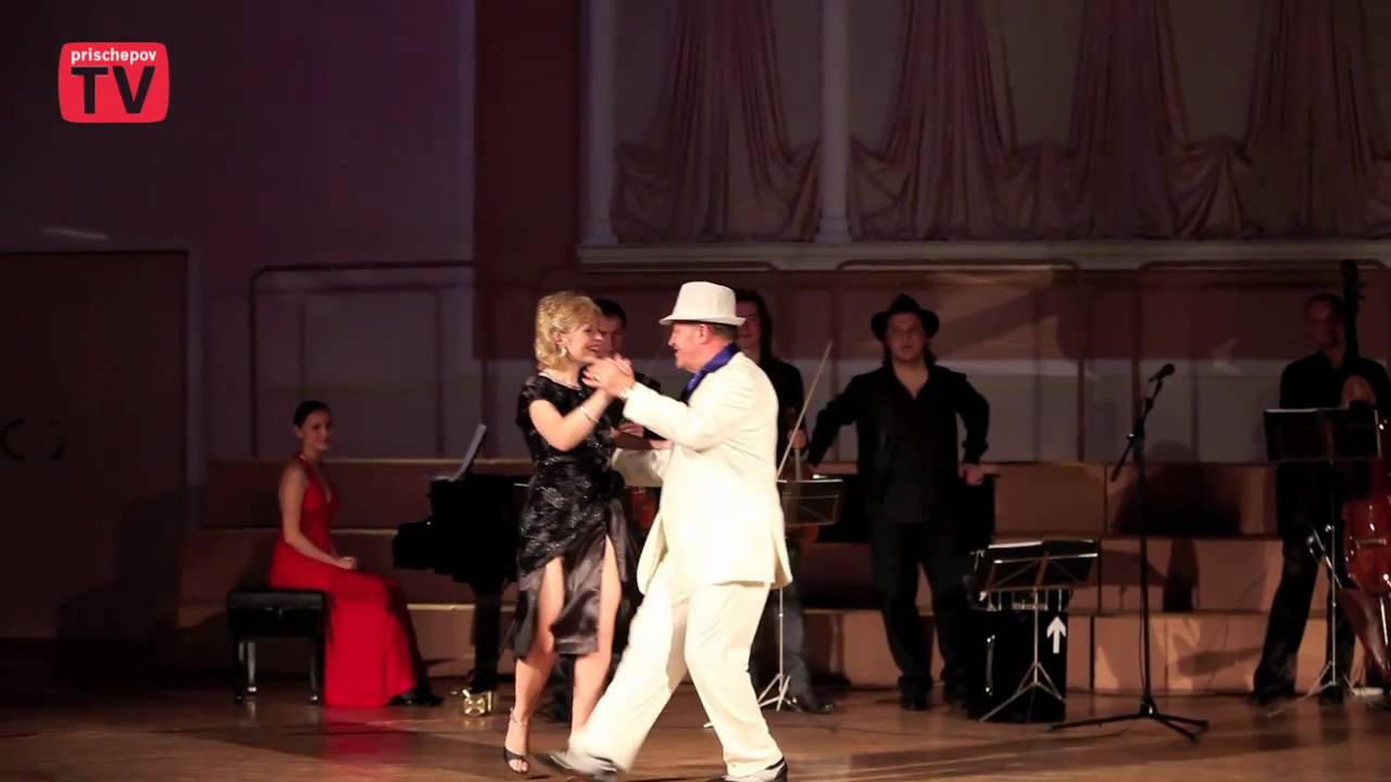 Olesya Grigorieva and Vladislav Kovalenko, Russia, Moscow, Shou "El Tango de Plata", 30.09.2010 (2)