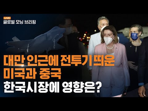 [글로벌모닝브리핑] 미 증시, 펠로시의 대만 방문과 연준 위원 발언으로 하락 마감 ㅣ2022. 08. 03(수)