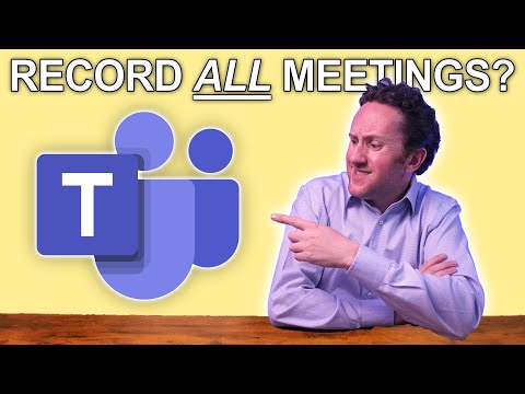Microsoft Teams: Never Miss Details with Automatic Meeting Recording Microsoft Teams: Never Miss Details with Automatic Meeting Recording