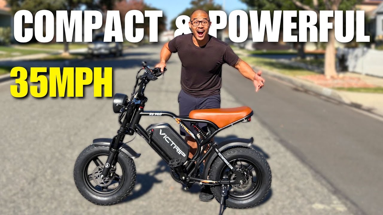 This Moped-Style Ebike Is The BEST For Shorter Riders! | Victrip R6 Pro Review