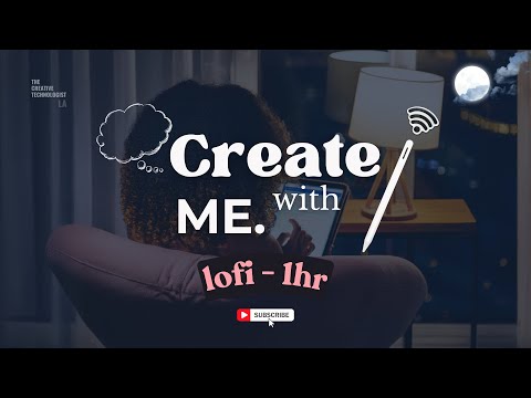 1 HR Create With Me | For the Night Owls | Lofi bgm