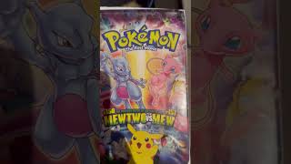 Sunday night movie #pokemon #vhs #mew #mewtwo #pokemonmovie
