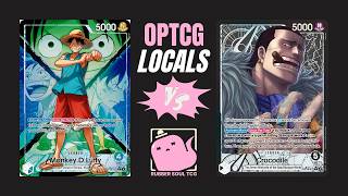(OP16) OPTCG POV: 🟢🔵Luffy vs ⚫Crocodile (@atomblaast)! Locals Tourney!