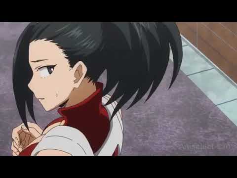 Todoroki & Yaoyorozu VS Aizawa sensei!   Boku no Hero Academia Season 2  Episode 22