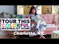 Tour This Colorful, Maximalist Home in Charlotte, North Carolina | Handmade Home