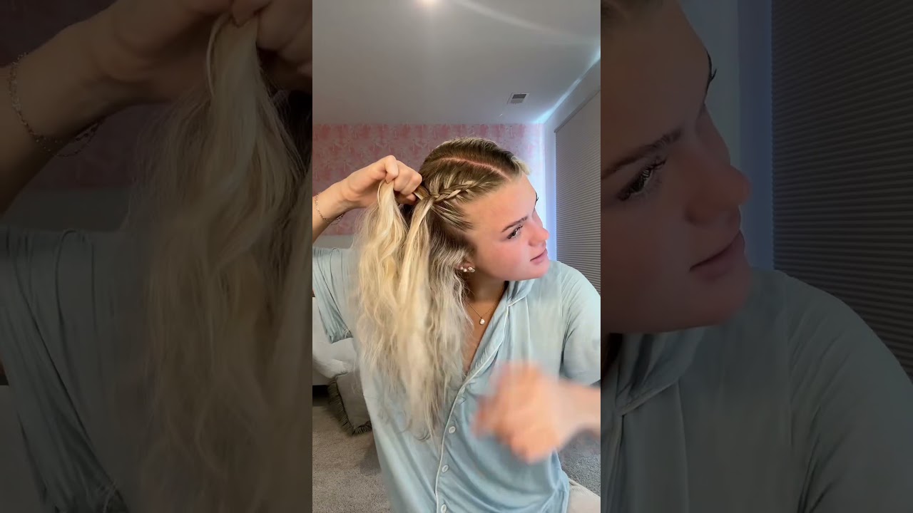 THE EASIEST DUTCH BRAID TUTORIAL ON THE INTERNET… #haircare #hairtok #dutchbraids #braidingtutorial