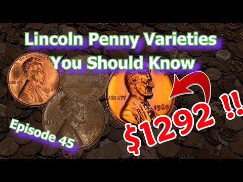 Lincoln Penny Varieties You Should Know Ep. 45 - 1960, 1966, 1942