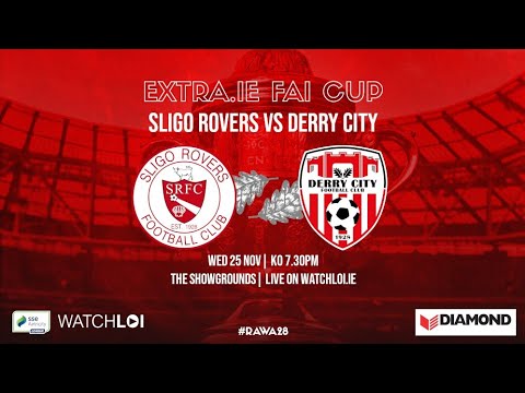 Sligo Rovers p0-0 Derry City - Extra.ie FAI Cup Quarter-final - 25/11/2020