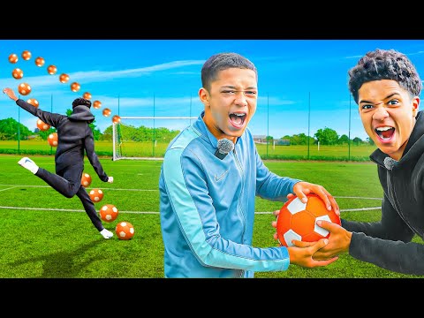 WE TESTED OUT THE VIRAL CURVE FOOTBALL!!!