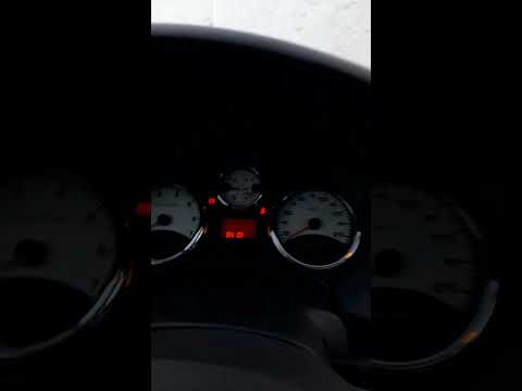 Peugeot 207 SW 1.4 VTi Cold Start -16°C