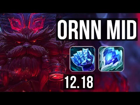ORNN vs ZOE (MID) | 2/0/10, 300+ games | KR Master | 12.18