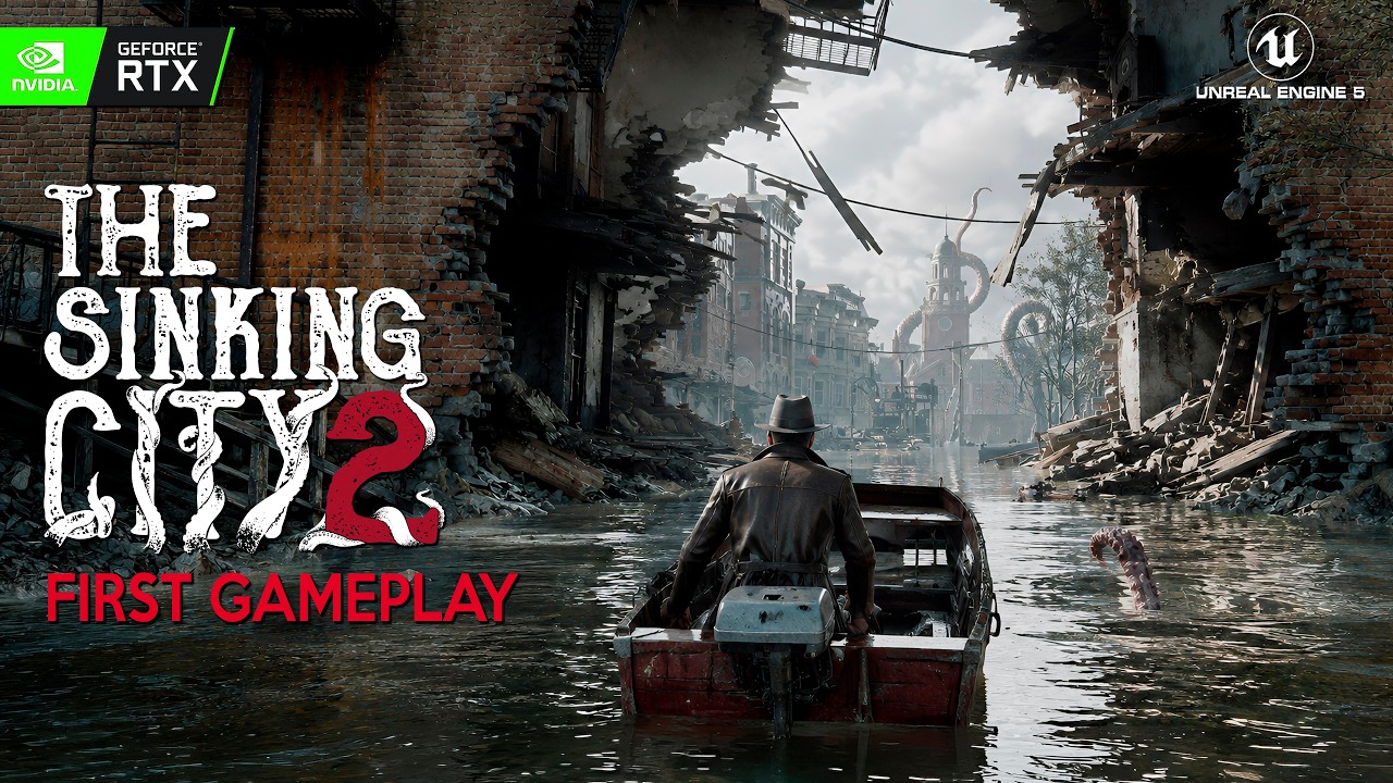 THE SINKING CITY 2 Full Demo RTX 5090 | New Lovecraft Detective SURVIVAL HORROR like Resident Evil