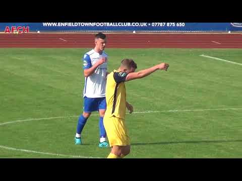 Enfield Town 2 AFC Hornchurch 2 (18 Aug 18) - Warner goal