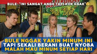 Download lagu Foreigners Aren't Sure About Drinking This... But Once They Try It, They'll Be Addicted 😳😂 mp3