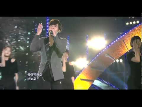 110424 Lee Hyun Ft. Mighty Mouth - Although You Said So, LIVE @ Inkigayo